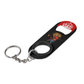 イギリスのアイコン キーホルダー栓抜き (正面アングル)