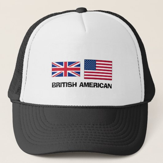 イギリスのアメリカ人 キャップ (正面)