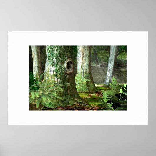 イギリスのウッドランズ ポスター (正面)