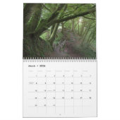 イギリスのウッドランドカレンダー カレンダー (3月 2026)