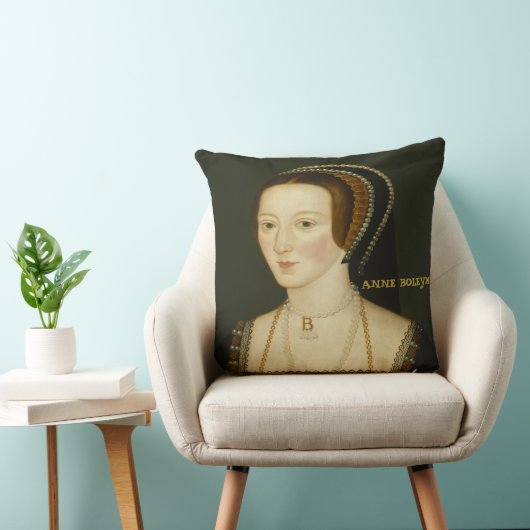 イギリスのエリザベス女王一世そしてアン・ブーリンの女王 クッション (椅子)