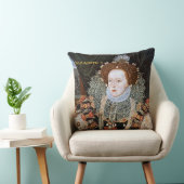 イギリスのエリザベス女王一世そしてアン・ブーリンの女王 クッション (椅子)