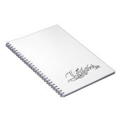 イギリスのエリザベス女王一世のサイン ノートブック (右側)