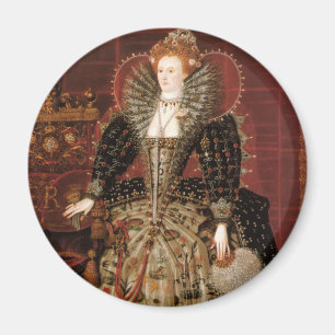 イギリスのエリザベス女王一世 マグネット