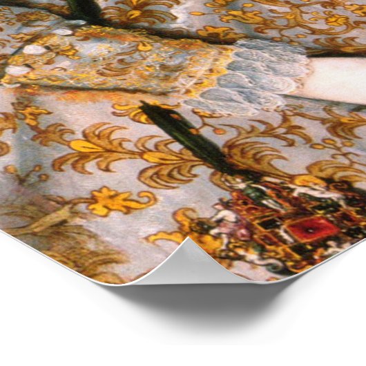 イギリスのエリザベス1世(「ダーンリーポートレート」) ポスター (角)