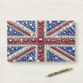イギリスのカラーを使用したノート ポストイット (デスク)
