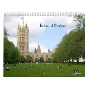 イギリスのカレンダーのイメージ カレンダー