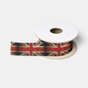 イギリスのギフトの装飾の英国国旗の旗 サテンリボン