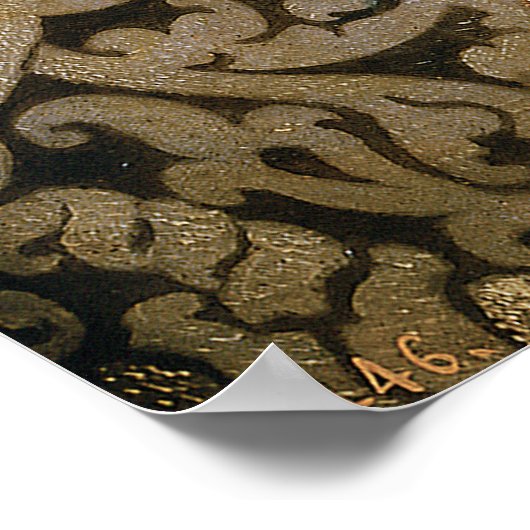 イギリスのクイーンメアリー1世アントニスモールのマリア・チューダー ポスター (角)