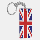 イギリスのクラシックな国旗 キーホルダー (正面左)
