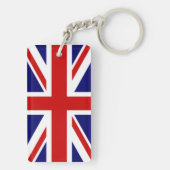 イギリスのクラシックな国旗 キーホルダー (裏面)