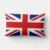イギリスのクラシックな国旗 ランバークッション (裏面)