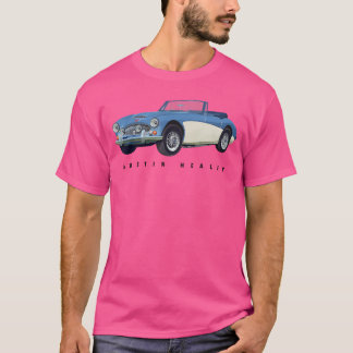 イギリスのクラシックスーパースポーツカー オースティン・ヒーリー fri tシャツ