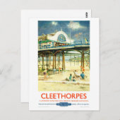イギリスのクレートオルペスがヴィンテージ旅行ポスターを復元 ポストカード (正面/裏面)