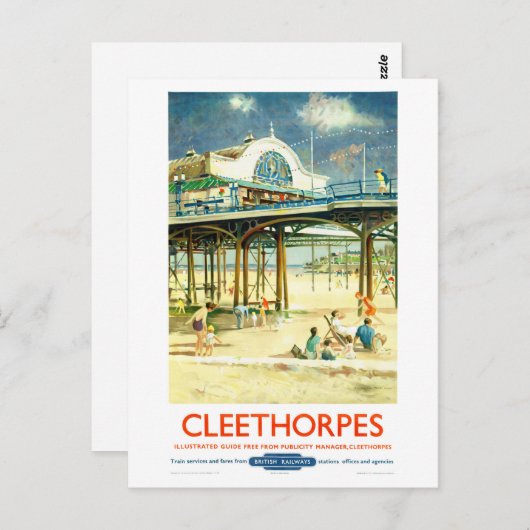 イギリスのクレートオルペスがヴィンテージ旅行ポスターを復元 ポストカード (正面/裏面)