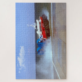 イギリスのクロスチャンネルホバークラフト。1970年代 ジグソーパズル