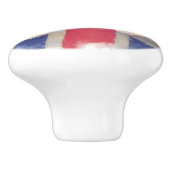 イギリスのグランジで愛国心が強い旗-イギリスのプライド セラミックノブ (側面)