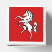 イギリスのケント州旗を持つ愛国的な優遇箱 フェイバーボックス (上部)