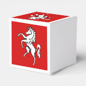 イギリスのケント州旗を持つ愛国的な優遇箱 フェイバーボックス (裏面サイド)