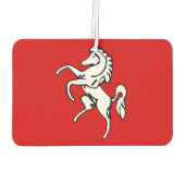 イギリスのケント州旗を持つ車の空気フレッシュ カーエアーフレッシュナー (裏面)