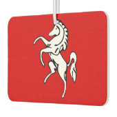 イギリスのケント州旗を持つ車の空気フレッシュ カーエアーフレッシュナー (左)