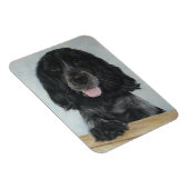 イギリスのコッカースパニックでとても可愛い犬 マグネット (右側)