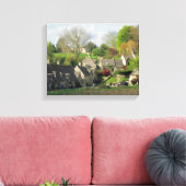 イギリスのコッツウォルズの日 キャンバスプリント (インサイチュ (リビング))