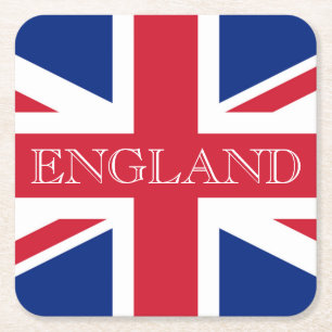 イギリスのコースタークン スクエアペーパーコースター