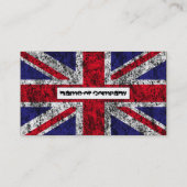 イギリスのサクソフォーン 名刺 (裏面)