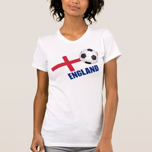 イギリスのサッカーのワールドカップ Tシャツ (正面)