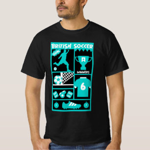 イギリスのサッカーTシャツ Tシャツ
