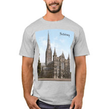 イギリスのサリスベリー大聖堂（1900年頃）