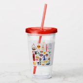 イギリスのシンボル アクリルタンブラー (裏面)