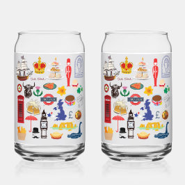 イギリスのシンボル ガラス缶