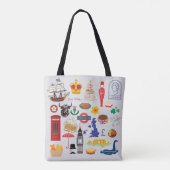 イギリスのシンボル トートバッグ (裏面)