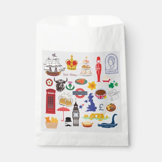 イギリスのシンボル フェイバーバッグ (正面)