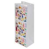 イギリスのシンボル ワインギフトバッグ (裏面アングル)