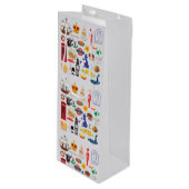 イギリスのシンボル ワインギフトバッグ (正面アングル)