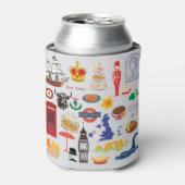 イギリスのシンボル 缶クーラー (缶正面)