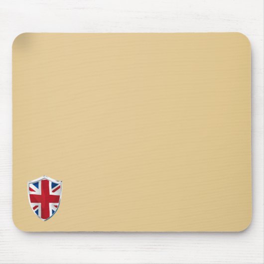 イギリスのシールド マウスパッド (正面)
