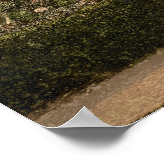 イギリスのストラトフォード・オン・アボンのアン・ハサウェイのコテージ ポスター (角)