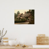 イギリスのストラトフォード・オン・アボンのアン・ハサウェイのコテージ ポスター (キッチン)