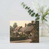 イギリスのストラトフォード・オン・アボンのアン・ハサウェイのコテージ ポストカード (スタンド正面)