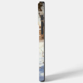 イギリスのセッターが雪のクリスマスを過ごす Case-Mate iPhoneケース (裏面 / 左)