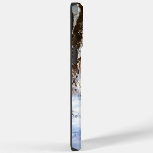 イギリスのセッターが雪のクリスマスを過ごす Case-Mate iPhoneケース (裏面 / 右)