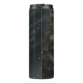 イギリスのセッターとサンタクロースフェスティバルクリスマス タンブラー (裏面)