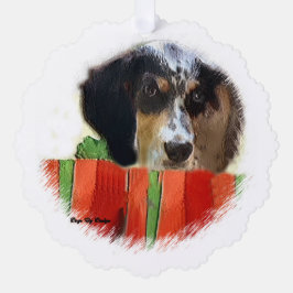 イギリスのセッタークリスマス オーナメントカード