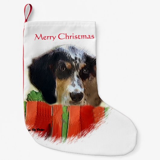 イギリスのセッタークリスマス スモールクリスマスストッキング (正面)