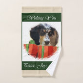 イギリスのセッタークリスマス バスタオルセット (ハンドタオル)