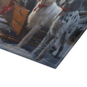 イギリスのセッタースノーウィースリークリスマスデコール カッティングボード (角)